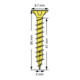Spax Universalschraube 5 x 80 mm Senkkopf Kreuzschlitz Z Vollgewinde 4CUT YELLOX A2L