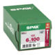 Spax Universalschraube 6 x 100 mm Halbrundkopf T-STAR plus Teilgewinde 4CUT WIROX A3J