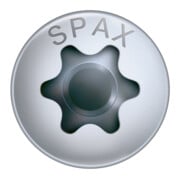 Spax Universalschraube 6 x 80 mm Halbrundkopf T-STAR plus Vollgewinde 4CUT WIROX A3J-2