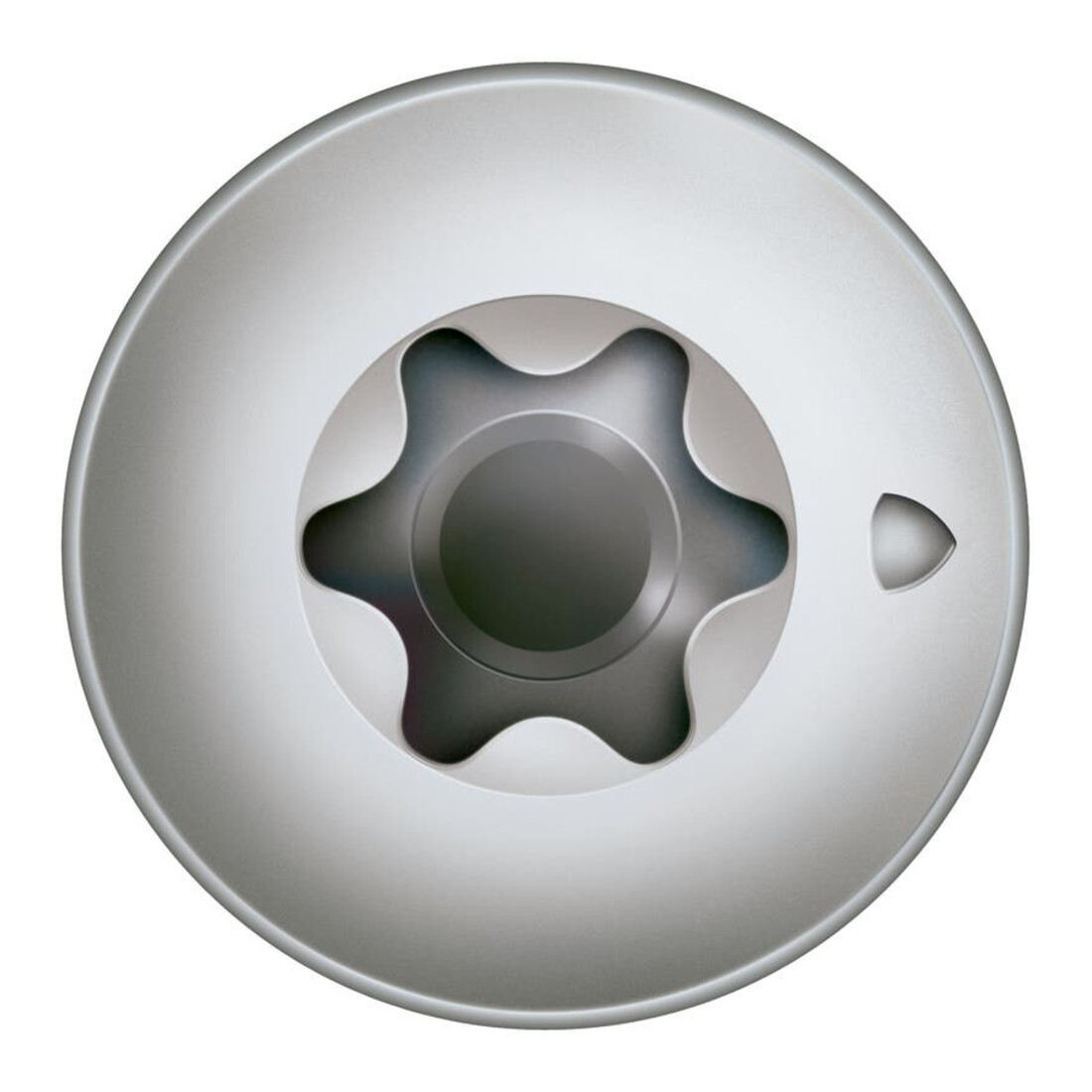 Spax Vis à poteau 8 x 50 mm Tête centrée T-STAR plus Filetage complet Pointe CUT Inox anti-rouille