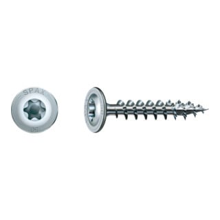 Spax Vis à tête disque T-STAR+ 8,0 x 50/46 Wirox