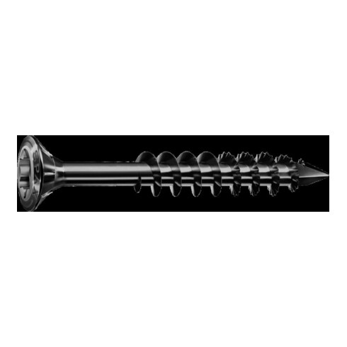 Spax Vis à tête fraisée nervurée A2 4,5x50 T-STAR PLUS T20 TG CUT 200 pcs BLAX
