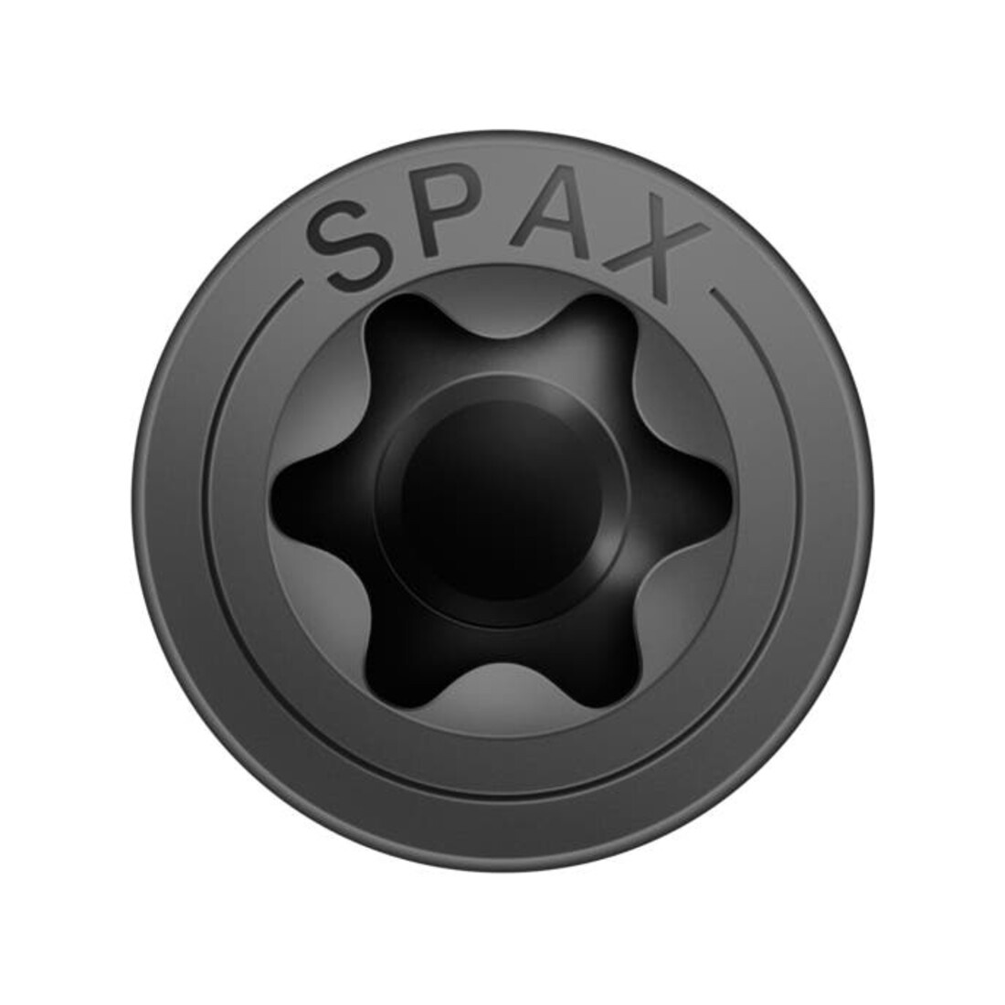 Spax Vis à tête fraisée T-STAR+ 3,5 x 40 Noir zingué HP