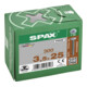 Spax Vis pour paroi arrière 3,5 x 25 sans tête T-STAR PLUS T10 VG-4