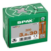 Spax Vis pour paroi arrière 3,5 x 30 sans tête T-STAR PLUS T20 VG-5