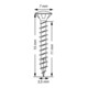 Spax Vis universelle 3,5 x 15 mm Tête fraisée bombée Pozidriv Z Filetage total 4CUT WIROX A3J