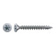 Spax Vis universelle 4 x 35 mm tête fraisée T-STAR plus filetage total 4CUT WIROX A3J