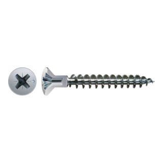 Spax Vis universelle tête fraisée cruciforme Z filetage total pointe S WIROX A3J