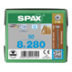 Spax WIROX Tête de disque 8 x 280 T-STAR PLUS T30 TG 4 Cut-1