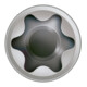 Spax Zylinderkopf T-STAR+ 5,0x50/22,5 A2 Fixgewinde