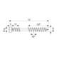 SPAX ZylKo TS+ 5,0x50/22,5 A2antik Fixgw