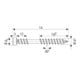 SPAX ZylKo TS+ 5,0x60/27,5 A2antik Fixgw