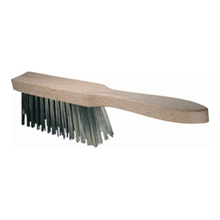 Osborn Spazzatrice manuale a filo d'acciaio L.310mm in acciaio fuso a 4 file
