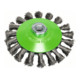 Bosch Spazzola a cono Heavy for Inox, filo annodato, 115mm 0,35mm 12500 rpm M14-1