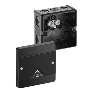 Spelsberg Abzweigkasten 4qm IP66 040-L schwarz