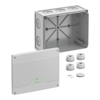 Spelsberg Abzweigkasten Abox 250l 82540001 grau IP55/IP66 250 x 200 x 120mm