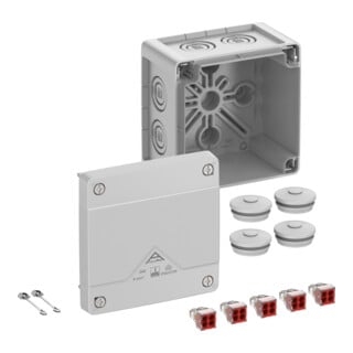 Spelsberg Abzweigkasten Abox Pro 040-4² IP66/IP67/IP69 grau 102 x 102 x 70mm