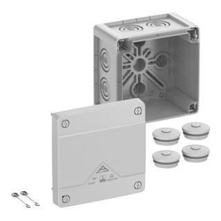 Spelsberg Abzweigkasten Abox Pro 040-L grau 102 x 102 x 70mm IP66/IP67/IP69