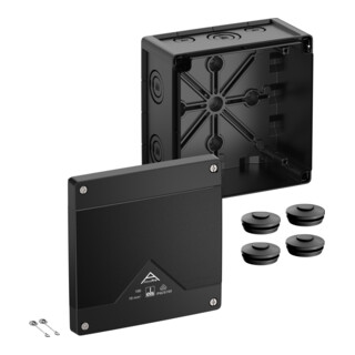 Spelsberg Abzweigkasten Abox Pro 100-L schwarz 152 x 152 x 85mm