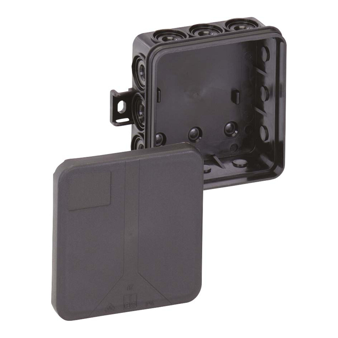 Spelsberg Boîte de connexion 400V noire sans bornes I 12-L/noir