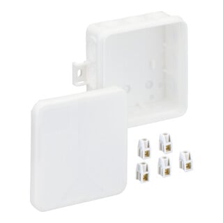Spelsberg Boîte de connexion i 12 2,5q blanche IP55 85 x 85 x 37 mm
