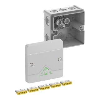 Spelsberg Boîte de dérivation Abox 025 2,5mm² gris IP66