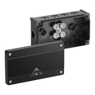 Spelsberg Boîte de dérivation Abox 025/2-L noire IP66 152 × 87 × 52 mm