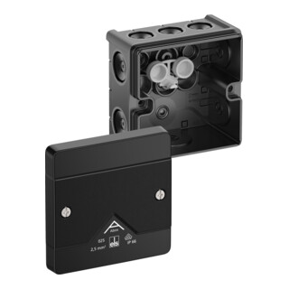 Spelsberg Boîte de dérivation Abox 025-L IP66 noir 85 × 85 × 52 mm