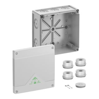 Spelsberg Boîte de dérivation Abox 160-L gris 182 x 182 x 90 mm IP55/IP66