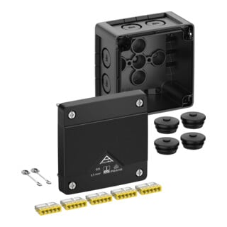 Spelsberg Boîte de dérivation Abox Pro 025-2,5² noire