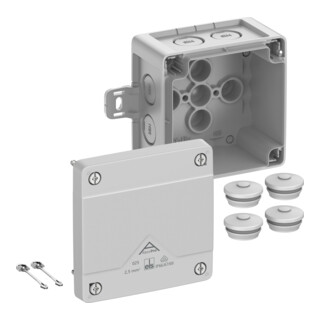 Spelsberg Boîte de dérivation Abox Pro 025 AB-L gris 92 × 92 × 60 mm IP66/IP67/IP69
