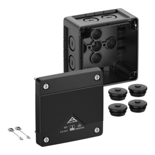 Spelsberg Boîte de dérivation Abox Pro 025-L noire