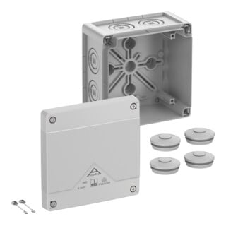 Spelsberg Boîte de dérivation Abox Pro 060-L gris IP66/IP67/IP69 127 x 127 x 75 mm