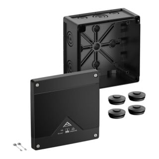 Spelsberg Boîte de dérivation Abox Pro 100-L noire 152 × 152 × 85 mm