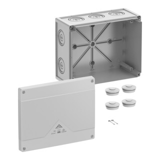 Spelsberg Boîte de dérivation Abox Pro 250-L gris 252 x 202 x 120 mm