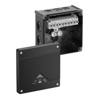Spelsberg Boîte de dérivation IP66 6 mm² noire