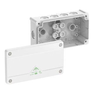 Spelsberg Boîtier de dérivation Abox 025/2-L/w IP66 152 x 87 x 52 mm blanc