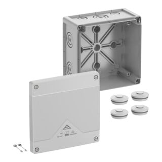 Spelsberg Boîtier de dérivation Abox Pro 100-L gris 152 × 152 × 85 mm IP66/IP67/IP69