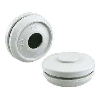 Spelsberg Doppelmembranstutzen DMS M40 grau 46,5 x 46,5 x 18,6mm IP66