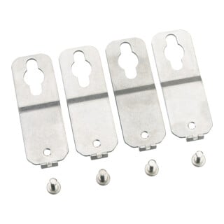 Spelsberg Set de fixations extérieures AK3 en acier inoxydable 30 × 85 × 10,3 mm