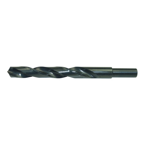 Spiralbohrer DIN 338 Typ N D.16,5mm HSS rollgew.abg.Schaft Schaft-D.13mm kurz