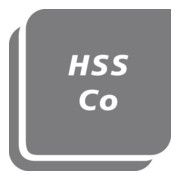 Spiralbohrer DIN338RN HSSCo 1,00mm gesch. PTG-4