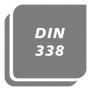 Spiralbohrer DIN338RN HSSCo 1,00mm gesch. PTG-5