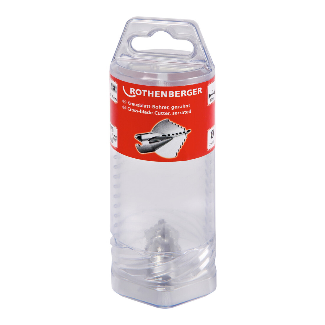 Spirale Rothenberger, 10mmx7,5m avec tête d'abattage 10 mm