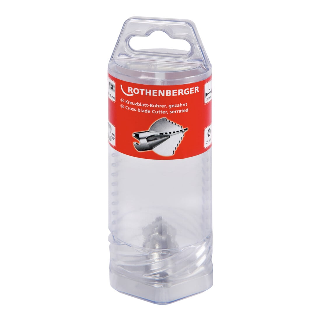 Spirale Rothenberger, 10mmx7,5m avec tête d'abattage 10 mm