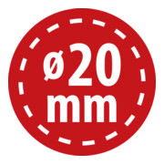 Spiralschlauch L = 2,5m; Ø = 20mm grau-4