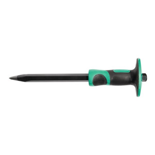Spitzmeißel L.300mm Stahlstärke 18mm m.Handschutz