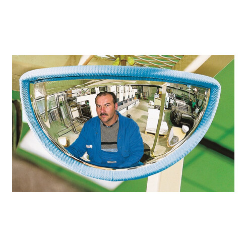 SPL Gabelstaplerspiegel f.vorne B288xT68xH151mm ca.180 Grad Blickwinkel m.Halterung