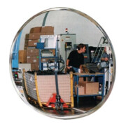 SPL Miroir de contrôle/sécurité Ø 600 mm distance d’observation 8 m pour intérieur avec support