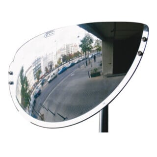 SPL Miroir d’observation intérieur et extérieur H300×I600×P100mm Ku.180 degrés avec support